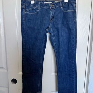 GAP Classic Blue Cropped Jeans Low Rise